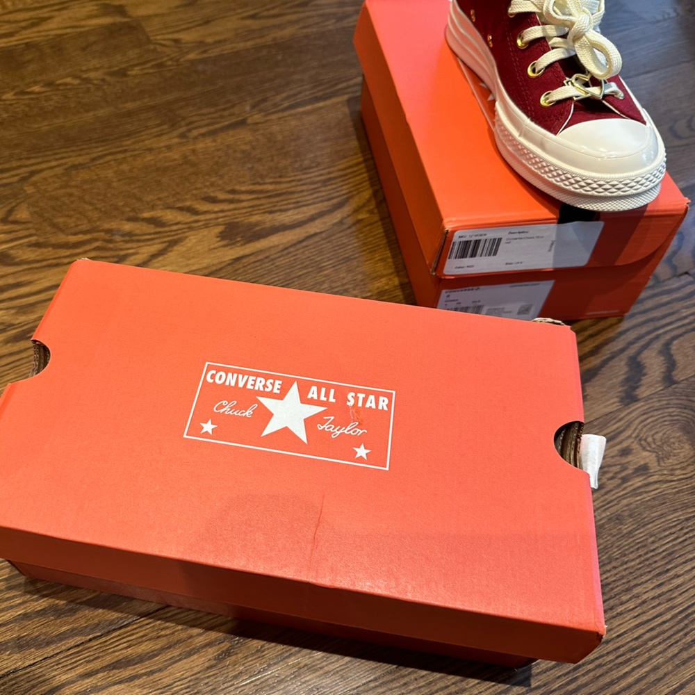 Converse Chuck 70 Hearts Women’s Sneakers - Picture 10 of 15